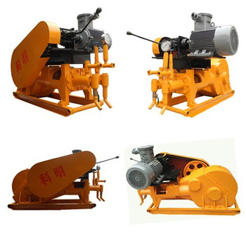 Mechanical Grout Pump Machine Mortar Cement Acceptable For Tunnel Water Blocking